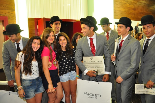 Opening of Hackett London